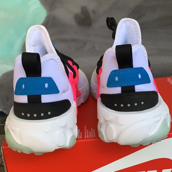 NIKE REACT PRESTO WMNS white/hyper pink-photo blue - Picture 14 of 16